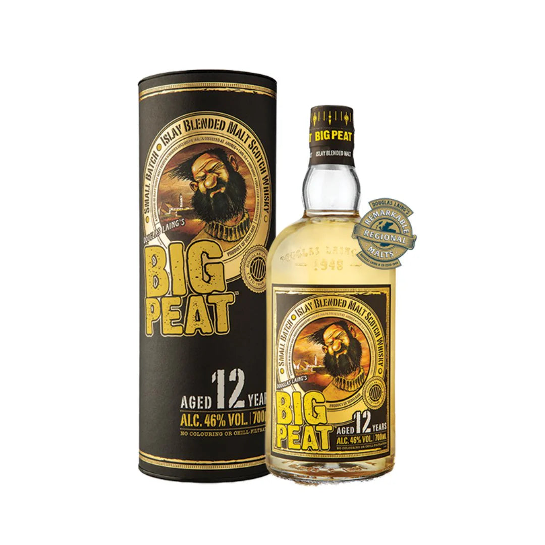 Big Peat 12 Years Islay Whisky 700ML