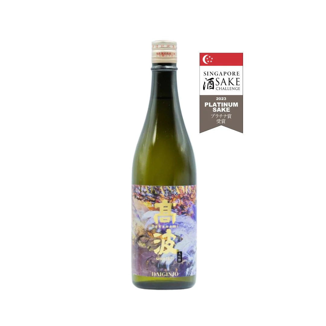 Takanami Daiginjo Sake 720ML